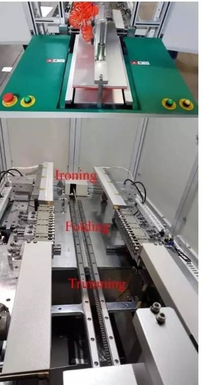 working modes of folding machine