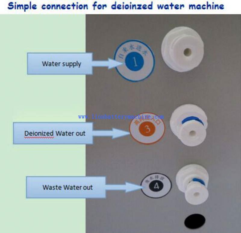 Deionized Water Machine System