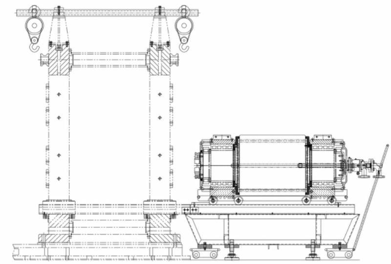 roller press machine