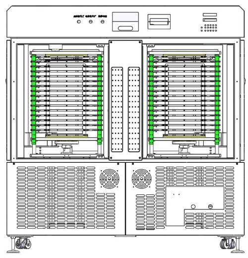 battery fixture structure