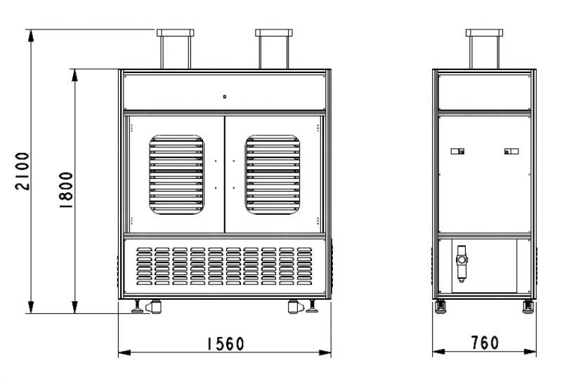 pouch cell formation machine